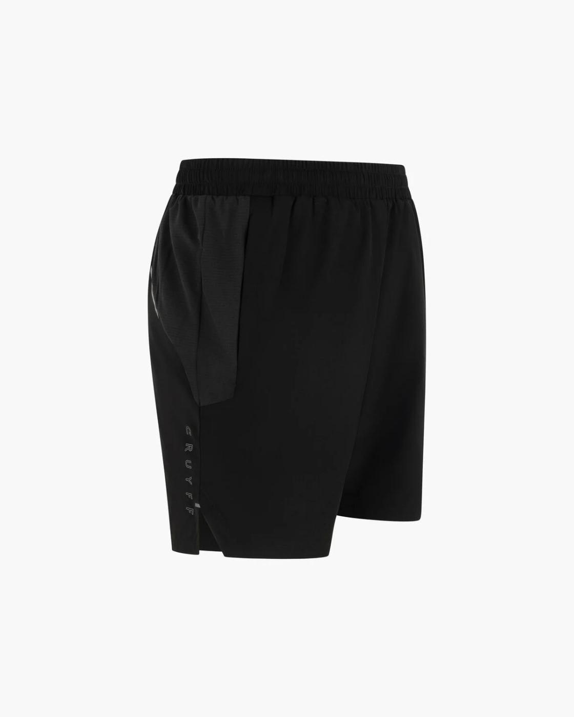 Pantalón Cruyff Flame Short en Negro para Hombre