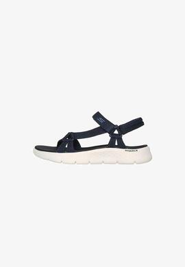 Sandalia Skechers Bayshore-Basic Necessity en Marino Mujer