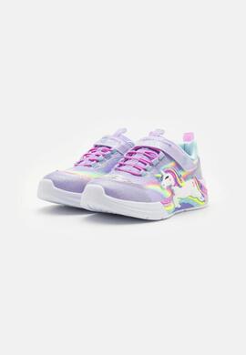 Zapatilla Skechers S Lights-Unicorn Chaser Unicornio Niñas