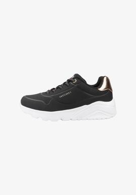 Zapatilla Skechers Uno Lite-Metallic Mode Negro para Niños