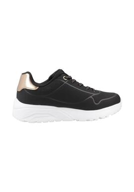 Zapatilla Skechers Uno Lite-Metallic Mode Negro para Niños