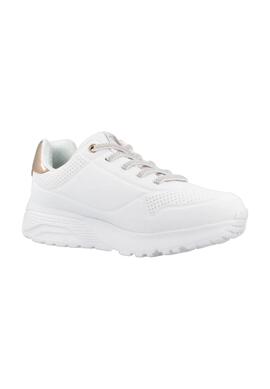 Zapatilla Skechers Uno Lite-Metalic Mode Blanco para Niños