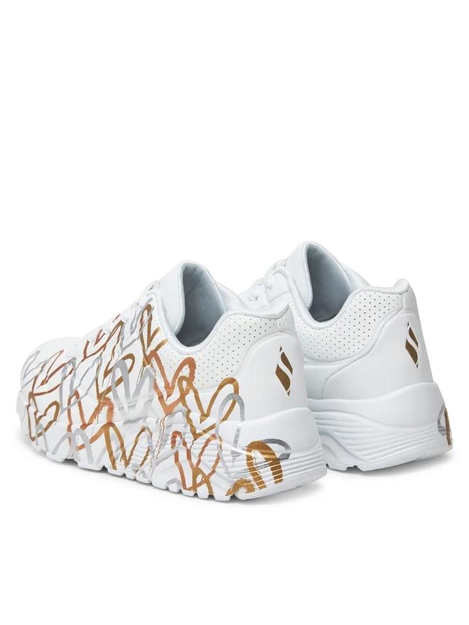 Zapatilla Skechers Uno Lite-Metallic Love