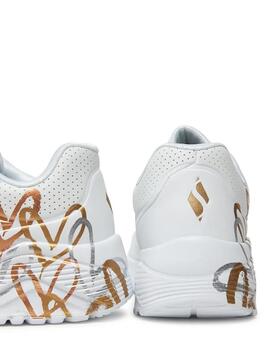 Zapatilla Skechers Uno Lite-Metallic Love