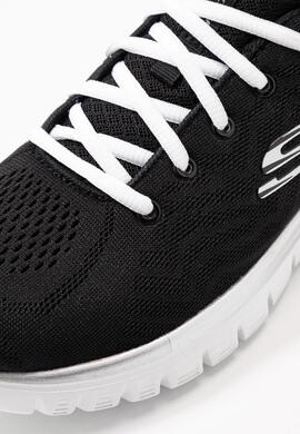 Zapatilla Skechers Graceful-Get Connected en Negro Mujer