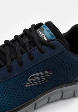 Zapatilla Skechers Track-Ripkent en Azul paraHombre