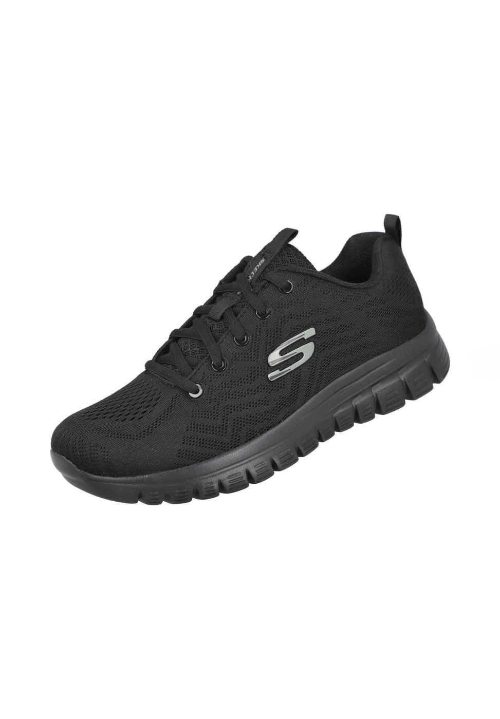 Zapatilla Skechers Graceful-Get Connected en Negro para Muje