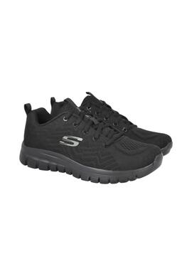 Zapatilla Skechers Graceful-Get Connected en Negro para Muje