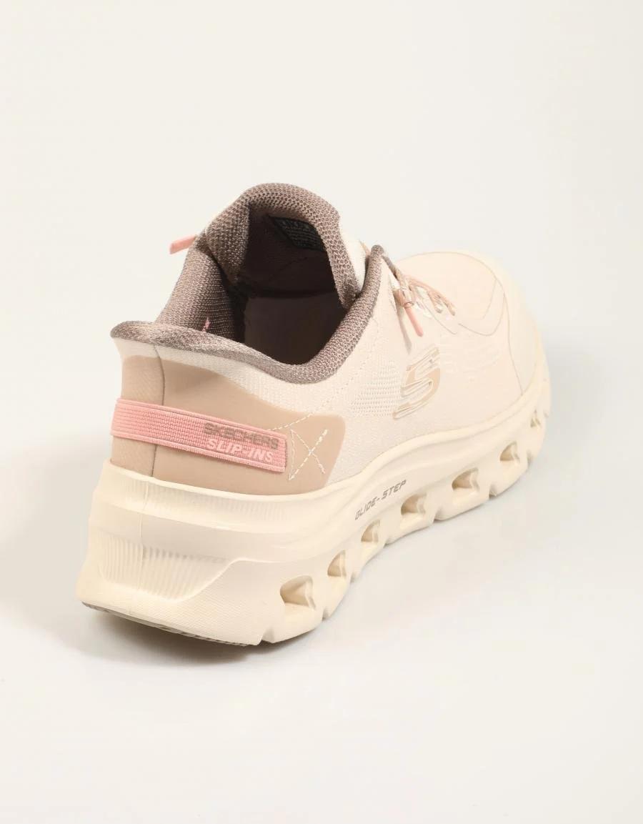 Zapatilla Skechers Glide Step Pro-Pure Motion Beige Mujer
