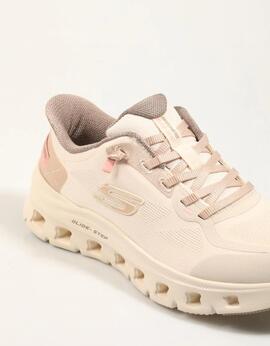 Zapatilla Skechers Glide Step Pro-Pure Motion Beige Mujer
