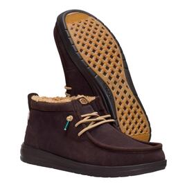 Botín Hey Dude Hombre Wally  Mid Grirp Warmth Mole Brown