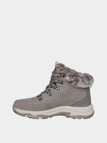Bota Skechers Trego Snow Worries Waterproof en Taupe Mujer