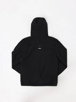 Chaqueta Zip-Up-Hodie Waterproff en Negro para Hombre