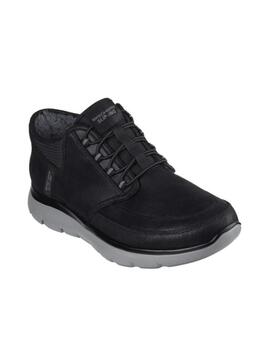  Bota skecher Summits-Siegul Slip-ins en Negro para Hombre