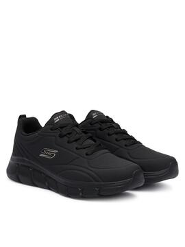 Zapatillas Bobs B Flex-Artic Edge en Negro para Mujer
