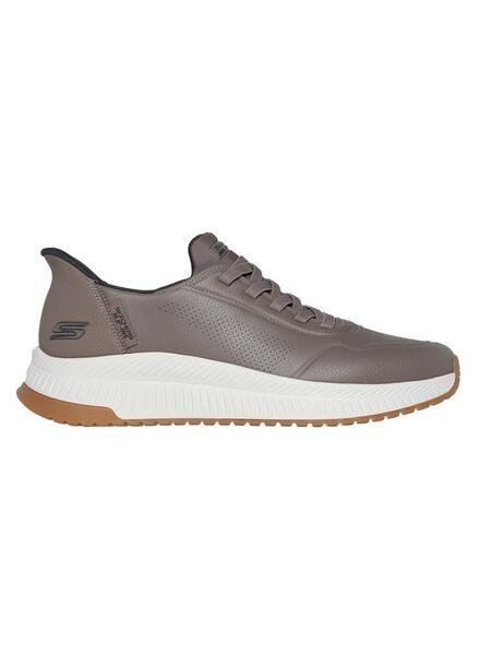 Zapatillas Skechers Bobs Squad 4-Direct Step Gris Hombre