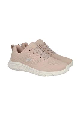 Zapatillas Bobs B FlexLo-Cool Easy en Beige para Mujer