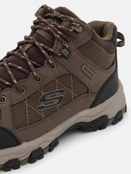 Bota Skechers Selmen -Melano waterproof en Marrón Hombre