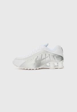 Zapatilla Nike Shox R4 Gs en Blanco