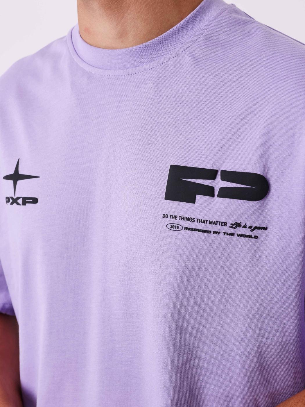 Camiseta Project x Paris T-Shirt en Lila de Algón