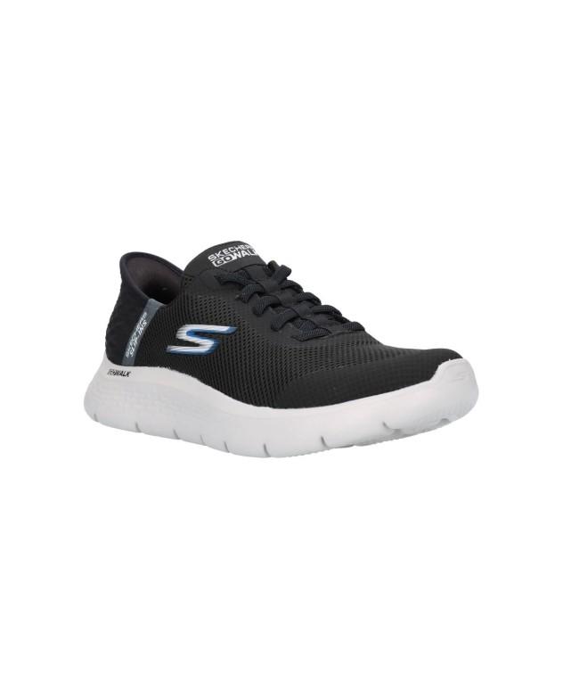 Zapatilla Skechers Go Walk Flex en Negro para Hombre
