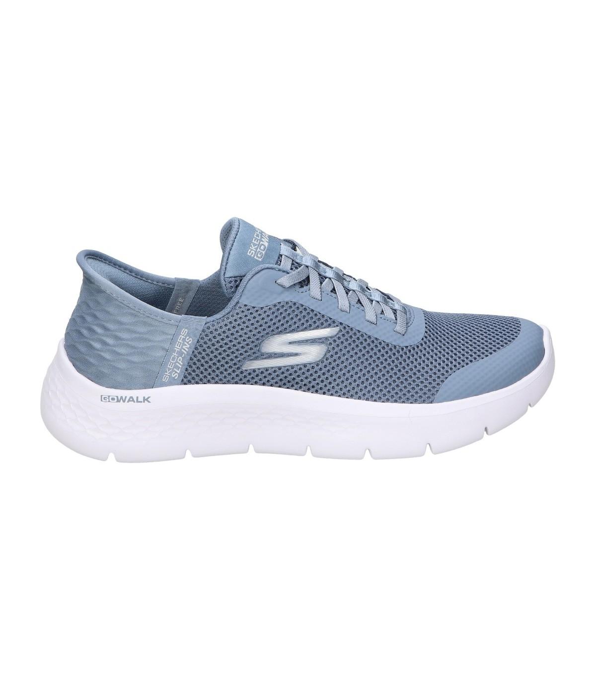Zapatillas Skechers Go Walk Flex en Azul para Mujer