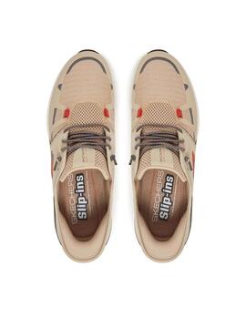 Zapatilla Skechers Glide Step Pro en Beige para Hombre