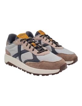 Zapatilla Munich Babl 09 en Gris para Hombre