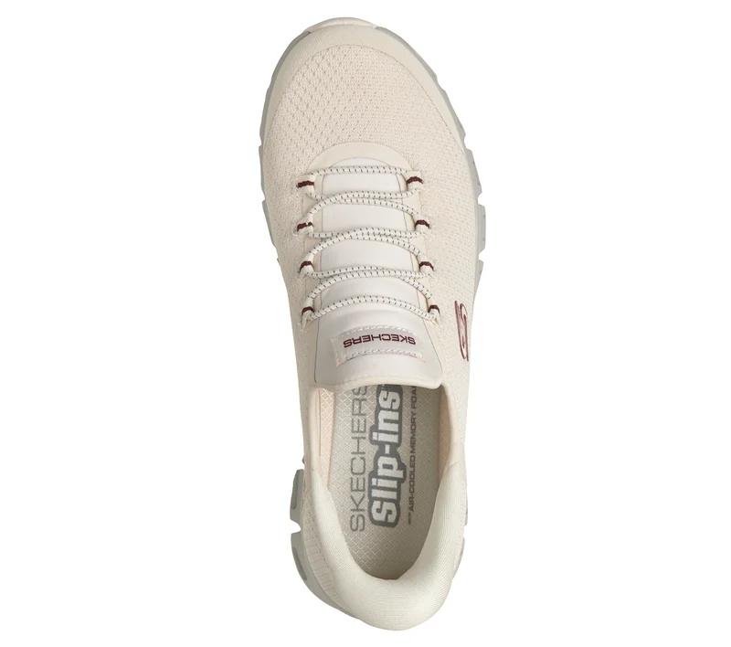 Zapatillas Skechers Glide Step en Beige Mujer