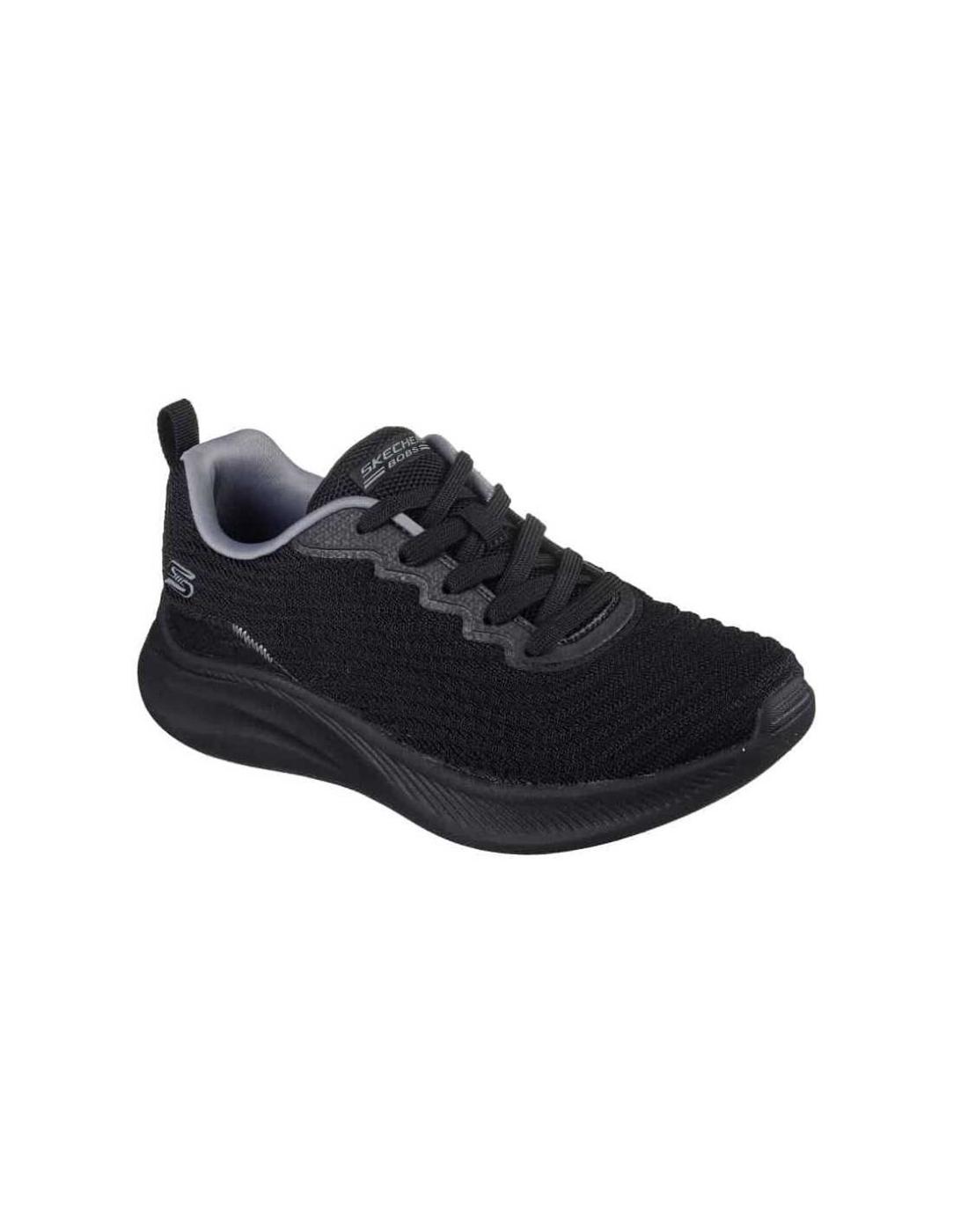 Zapatillas Bobs Moda Flex en Negro para Mujer