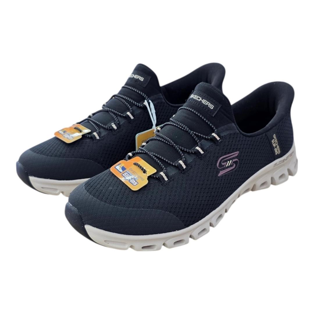 ZapatillasSkechers Glide Step Vibey en Negro para Mujer