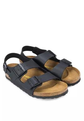 Sandalia Birkenstock Milano en Negro para Hombre