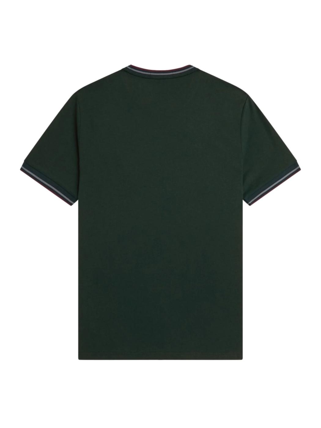 Camiseta Fred Perry en Verde para Hombre