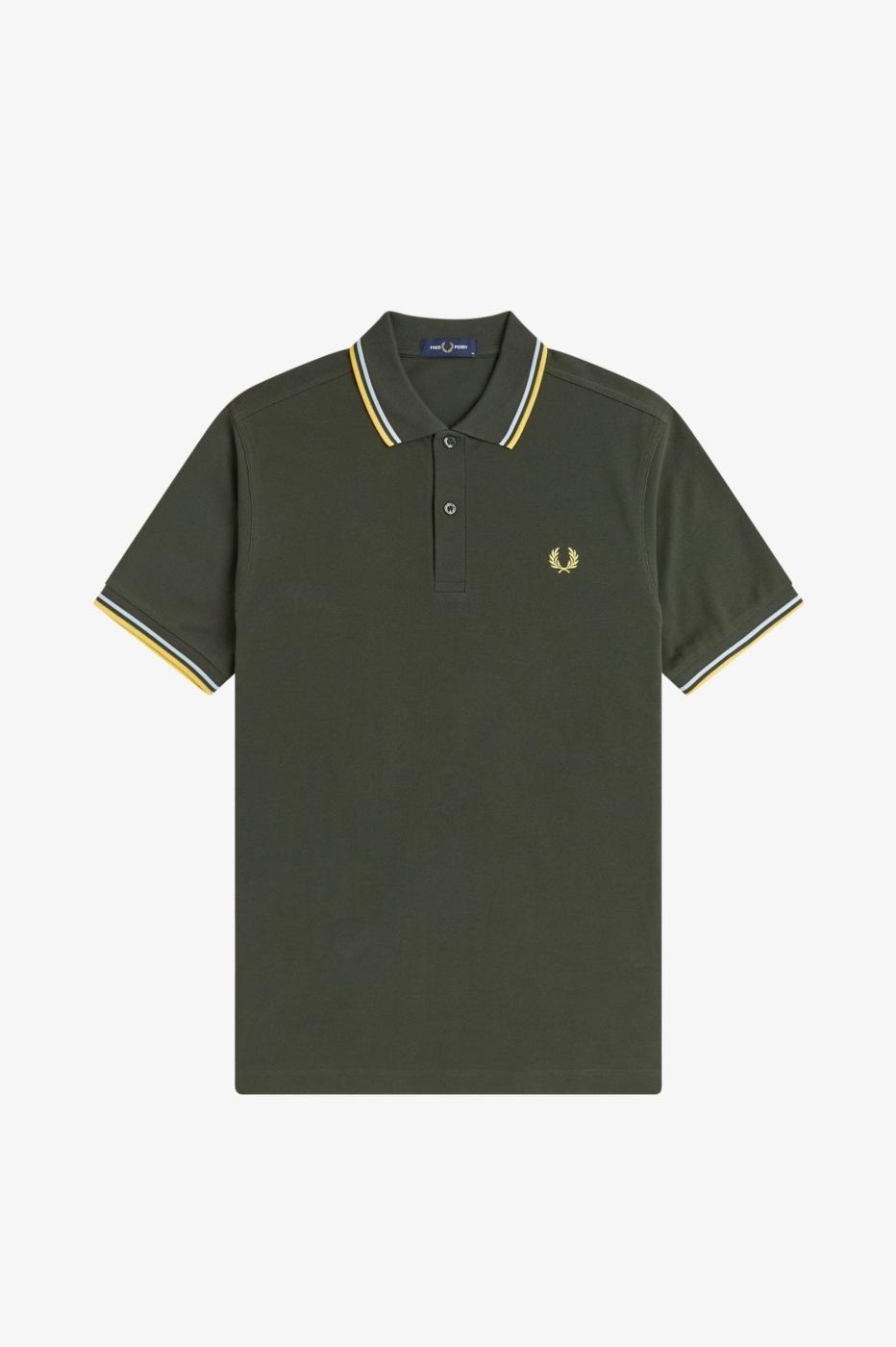 Polo Fred Perry en Verde para Hombre