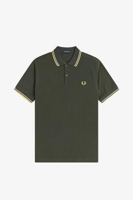 Polo Fred Perry en Verde para Hombre