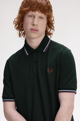 Polo Fred Perry en Verde para Hombre