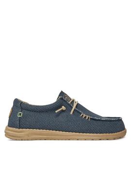 Nauticos lona Wally Braided en Marino para Hombre