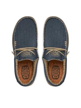 Nauticos lona Wally Braided en Marino para Hombre