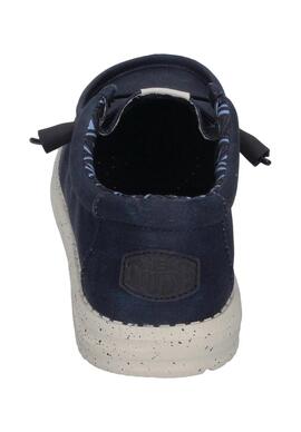 Nauticas Wally Strech Canvas en Marino para Hombre