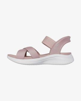 Sandalias Ultra Flex 3.0 Slip-Ins en Rosa para Mujer