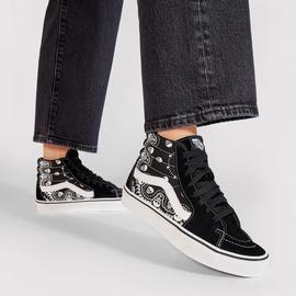Vans Sk8-Hi Negra Estampado Claberas
